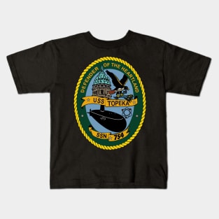 USS Topeka (SSN 754) wo Txt Kids T-Shirt